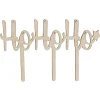 Cake Topper Ho Ho Ho En Bois Patisdecor>Cerf Dellier Outlet