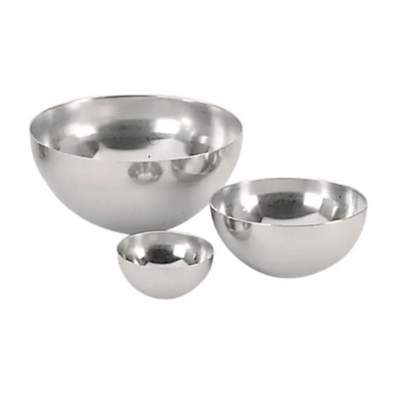 Cerf Dellier Cercles À Patisserie*Calotte Demi-Sphere Inox H 8,7 Cm 18 Cm De Buyer