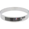 Cerf Dellier Cercles À Patisserie*Cercle A Mousse Inox H 4,5 Cm 28 Cm Patisdecor