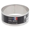Cerf Dellier Cercles À Patisserie*Cercle A Mousse Inox H 4,5 Cm 11 Cm Patisdecor