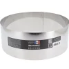 Cerf Dellier Cercles À Patisserie*Cercle A Pain Surprise Inox H 9 Cm 24 Cm Patisdecor