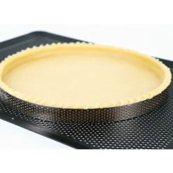 Cerf Dellier Cercles À Patisserie*Cercle A Tarte Perfore Inox H 2 Cm 10 Cm Patisdecor