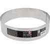 Cerf Dellier Cercles À Patisserie*Cercle A Vacherin Inox H 6 Cm 24 Cm Patisdecor