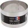 Cerf Dellier Cercles À Patisserie*Cercle A Vacherin Inox H 6 Cm 10 Cm Patisdecor