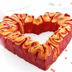 Cerf Dellier Cercles À Patisserie*Cercle Mousse Coeur 24 Cm H 4,5 Cm