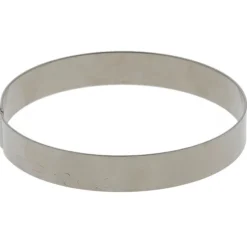 Cerf Dellier Cercles À Patisserie*Cercles À Patisserie Inox 8,5 Cm H 1,6 Cm (X10)