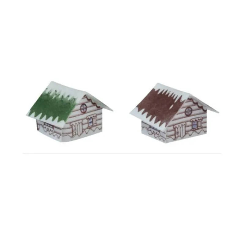 Chalets Blancs En Azyme Assortis (X70)>Cerf Dellier Online
