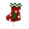 Chaussette De Noël Decoree Sur Pique Patisdecor>Cerf Dellier New