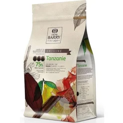 Cerf Dellier Chocolats De Couverture*Chocolat De Couverture Noir Tanzanie 75 % 2,5 Kg
