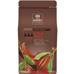 Cerf Dellier Casher*Chocolat Noir Pistoles Force Noire 50 % 5 Kg