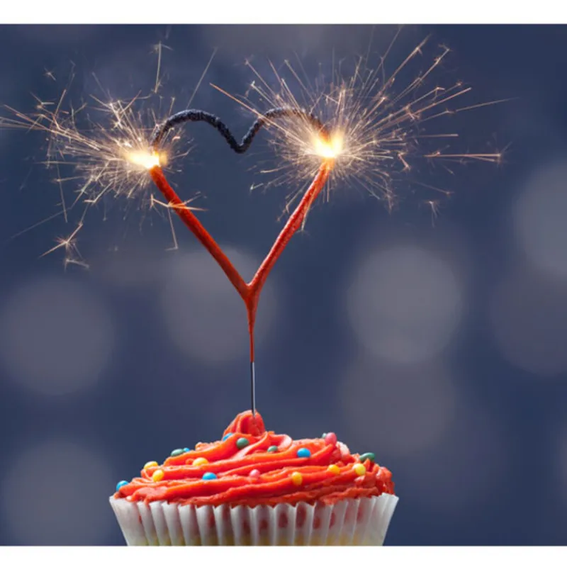 Cierge Magique Coeur Rouge + Carte With Love>Cerf Dellier Online