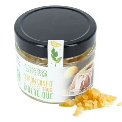 Cerf Dellier Agrumes*Citrons Confits En Cubes Bio 150 G - Ddm 07/23