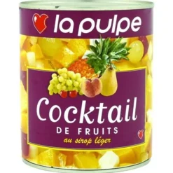 Cerf Dellier Conserves De Fruits*Cocktail De Fruits Au Sirop Leger