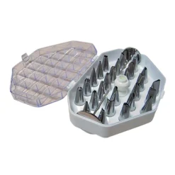 Cerf Dellier Douilles*Coffret 26 Douilles Fines Inox Special Decor