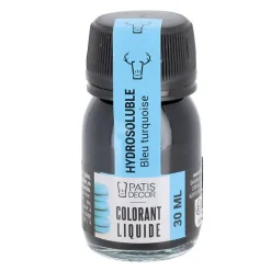 Cerf Dellier Colorants Alimentaires Liquides*Colorant Liquide Hydrosoluble Bleu Turquoise 30 Ml