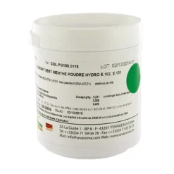 Cerf Dellier Colorants Alimentaires En Poudre*Colorant Poudre Alimentaire Vert Menthe 100 G