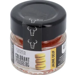 Cerf Dellier Colorants Alimentaires En Poudre*Colorant Poudre Hydrosoluble Jaune Oeuf 8 G