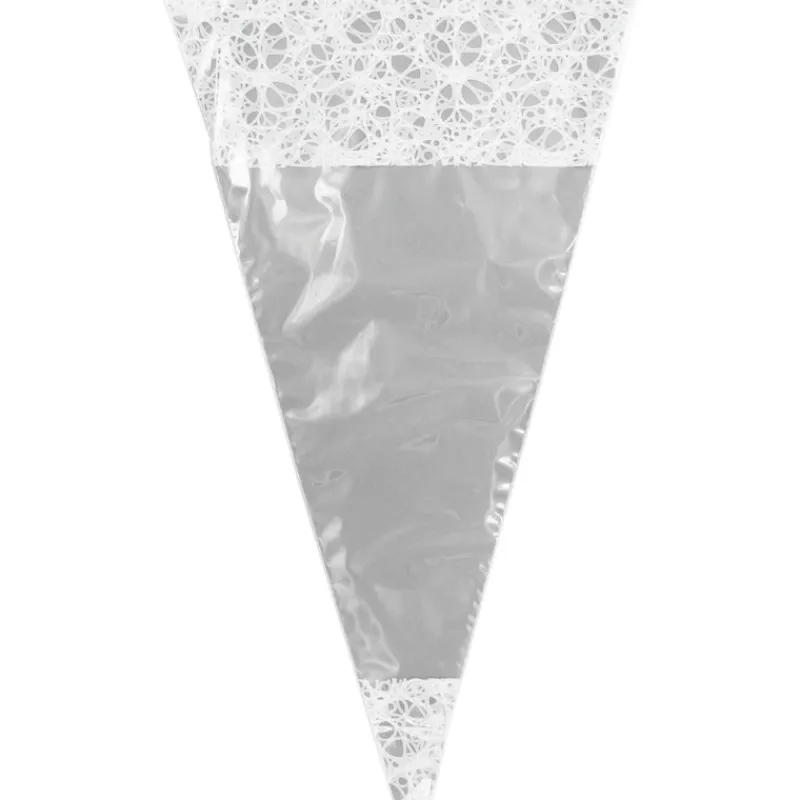 Cornet À Confiseries Decor Blanc Patisdecor (X10)>Cerf Dellier New