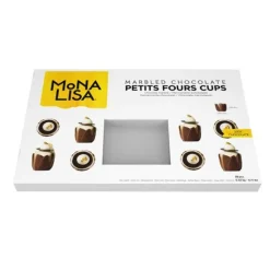Coupelles Chocolat Marbre Petits Fours (X38)>Cerf Dellier Best
