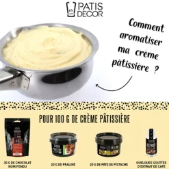 Cerf Dellier Crèmes Et Préparations Crèmes Pâtissières*Creme Patissiere Patisdecor 200 G