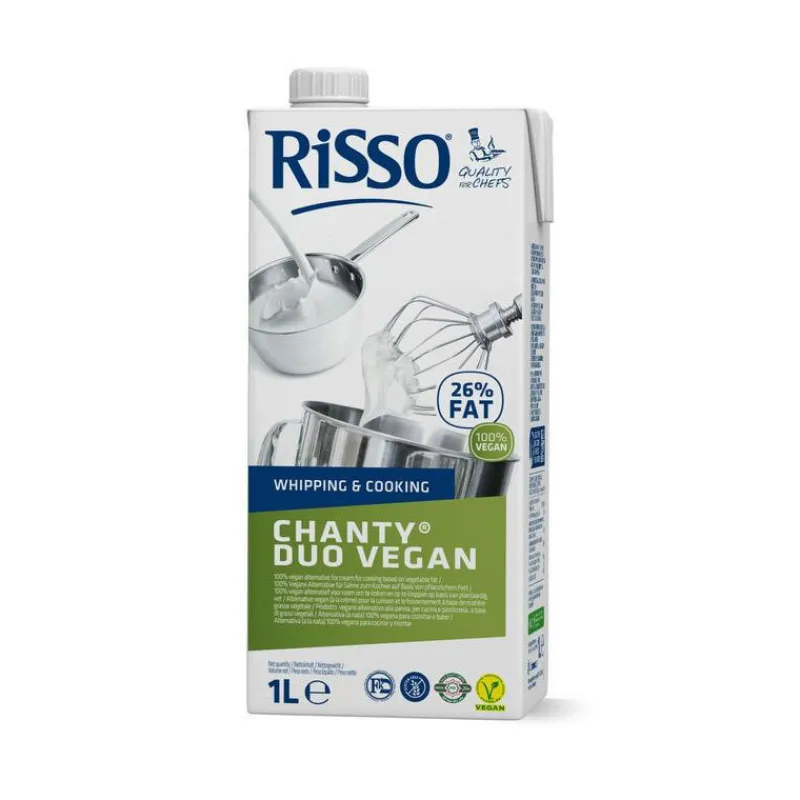 Cerf Dellier Crèmes Et Préparations Crèmes Pâtissières*Creme Pour Foisonnement Et Cuisson Risso Chanty Duo Vegan