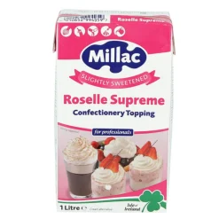 Cerf Dellier Crèmes Et Préparations Crèmes Pâtissières*Creme Roselle Supreme Topping 1 L