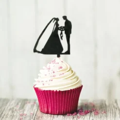 Cupcake Toppers Couples De Maries (X 8)>Cerf Dellier New