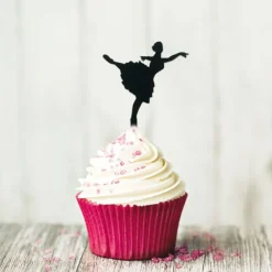 Cupcake Toppers Danseuse (X 8)>Cerf Dellier Discount