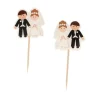 Cupcake Toppers Mariage (X 12)>Cerf Dellier Best