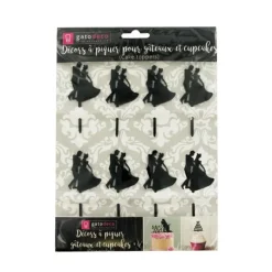 Cupcake Toppers Valse (X 8)>Cerf Dellier Sale