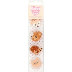 Décors Comestibles Animaux De La Foret Assortis (X10)>Cerf Dellier Outlet