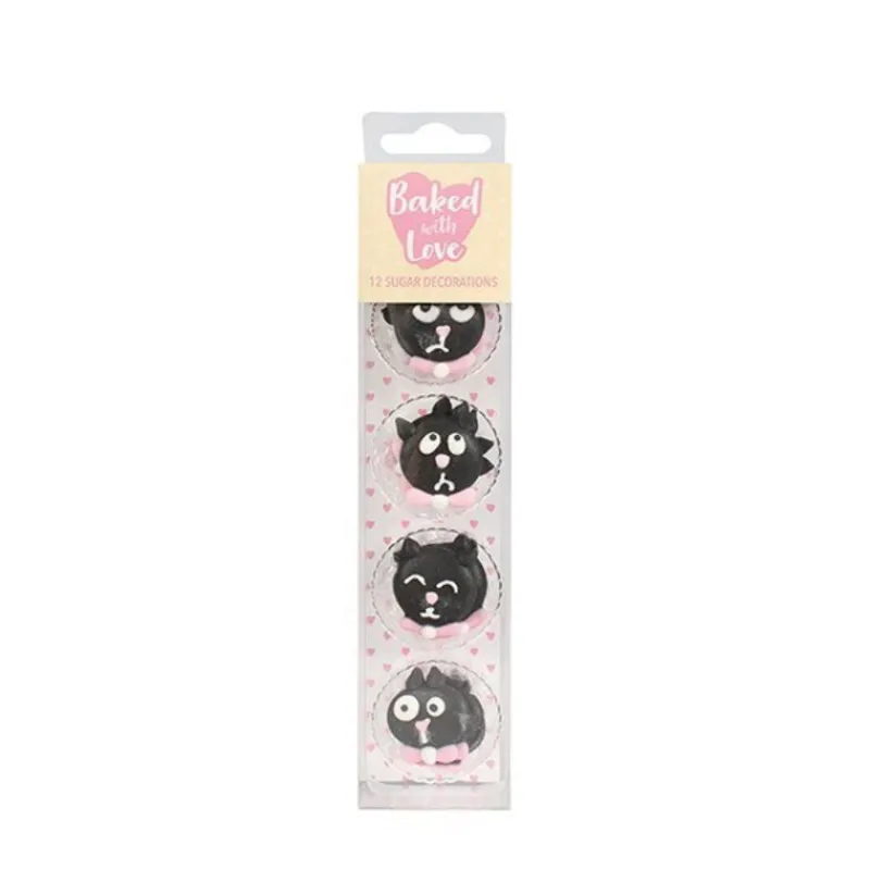 Décors Comestibles Chats Assortis (X12)>Cerf Dellier Hot
