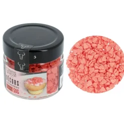 Décors Comestibles Coeurs Rouges 50 G>Cerf Dellier Clearance