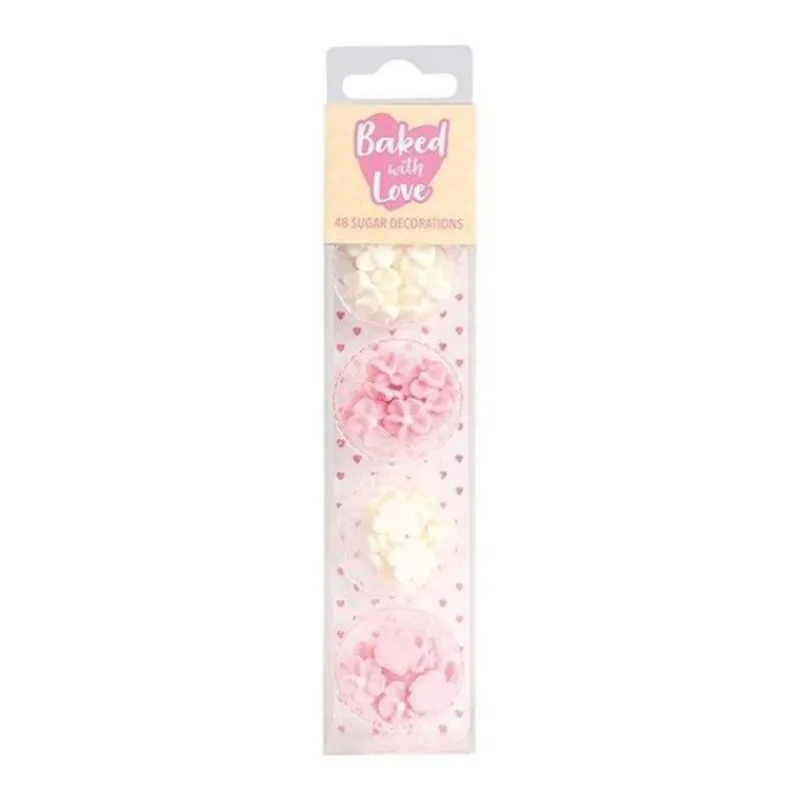 Décors Comestibles Fleurs Assortis (X 48)>Cerf Dellier Clearance