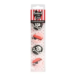 Décors Comestibles Pirates Assortis (X12)>Cerf Dellier New