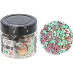 Décors Comestibles Theme Noël Assortis Patisdecor 60 G>Cerf Dellier