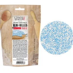 Décors Mini Billes Bleues Et Blanches Comestibles Patisdecor Pro 350 G>Cerf Dellier Outlet