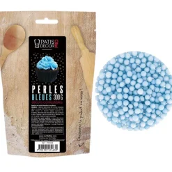 Décors Perles Bleues Comestibles Patisdecor Pro 300 G>Cerf Dellier Discount