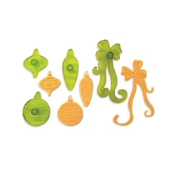 Découpoirs Boules De Noël Et Noeuds (Jeu De 4)>Cerf Dellier Outlet