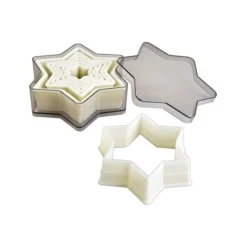 Cerf Dellier Emporte-Pièces Et Découpoirs*Découpoirs Etoiles Lisses Plastique Assortis (X 7)