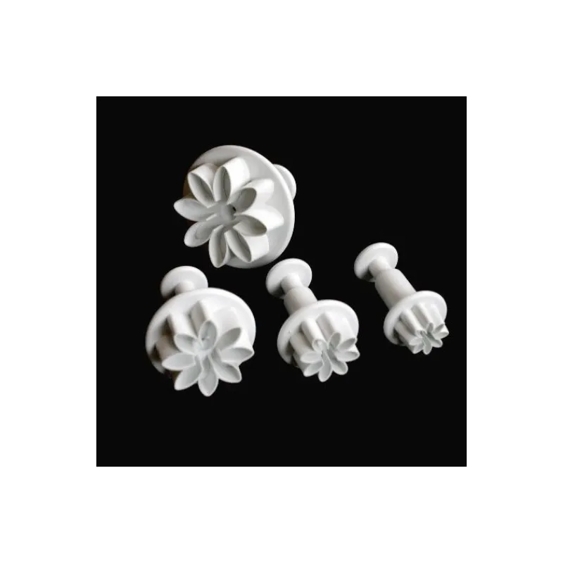 Découpoirs Éjecteurs Marguerite Assortis Patisdecor (X 4)>Cerf Dellier Hot