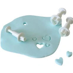 Découpoirs Éjecteurs Mini-Coeurs Patisdecor (X 3)>Cerf Dellier Clearance