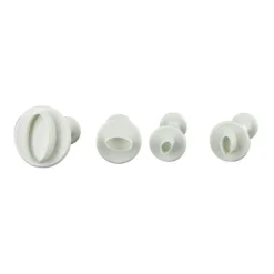 Découpoirs Éjecteurs Mini-Ovales Patisdecor (X 4)>Cerf Dellier Hot