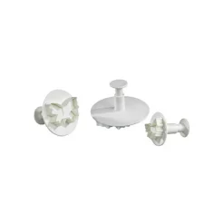 Découpoirs Éjecteurs Papillons Assortis Patisdecor (X 3)><noscript><img width=