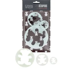 Découpoirs Oursons Patisdecor (X 3)>Cerf Dellier Best