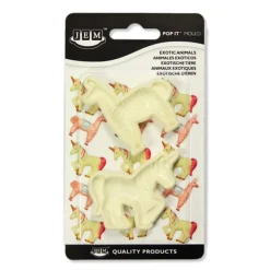 Découpoirs Relief Licorne Et Lama (X2)><noscript><img width=