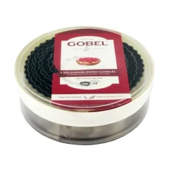 Cerf Dellier Emporte-Pièces Et Découpoirs*Découpoirs Ronds Canneles Inox (X 8)