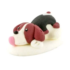 Decor Comestible Chien Couche 6,5 Cm>Cerf Dellier Online