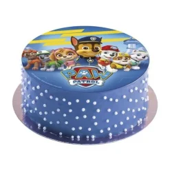 Disque Azyme Pat' Patrouille Bleu 20 Cm>Cerf Dellier Discount
