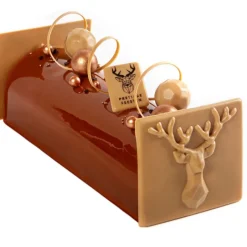 Embouts De Bûches Chocolat Caramel Origami Cerf (X20)>Cerf Dellier New